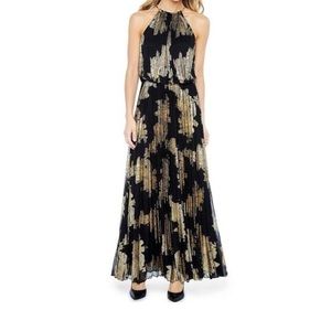 MSK Pleated Gown